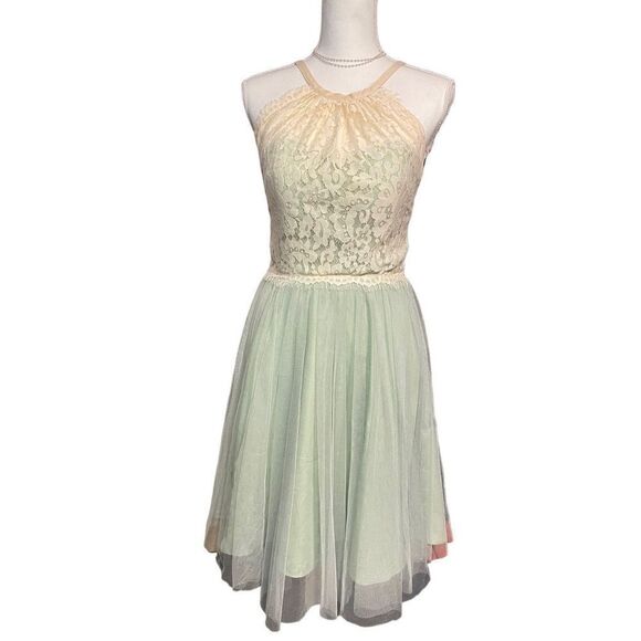 Christina Wu Bridesmaids dress Lace Halter - Picture 1 of 5